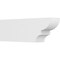 Ekena Millwork Standard Ridgewood Architectural Grade PVC Rafter Tail, 6"W X 10"H X 30"L RFTP06X10X30RID - alternate 1